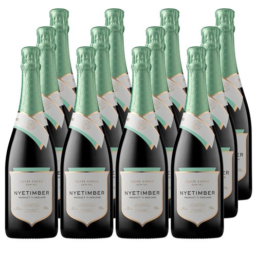 Nyetimber Curvee Cherie Demi-Sec NV English Sparkling Wine Crate of 12